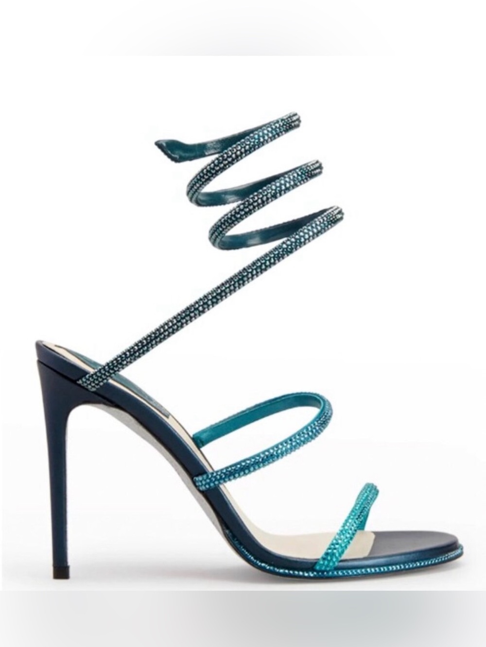 Rene Caovilla Cleo Crystal
Embellished Wrap Sandal